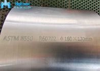 Zr 60702 حلقة تزوير من الزركونيوم ASTM B550 حلقات مدرفلة غير ملحومة