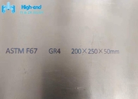 بلوك مصنوع من التيتانيوم النقي الطبي Gr4 ASTM F67.5